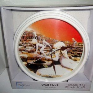 Led Zeppelin, Houses Of The Holy 8.5" Quartz Wall Clock, New In Box